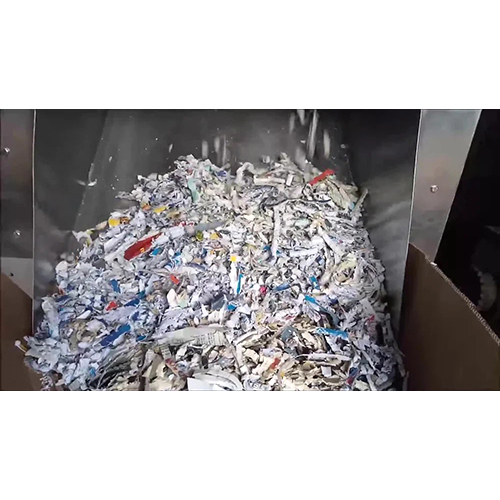 SM-600 GMP Industrial Shredders With Oil Spray