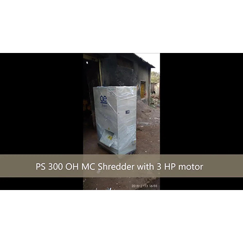 Garden Waste Shredder - 1100 X 850 Mm | 3 Phase Induction Motor, Milled Cutters, 140l Bin Capacity, Auto-stop, Noise Level < 70 Db, 1 Year Warranty