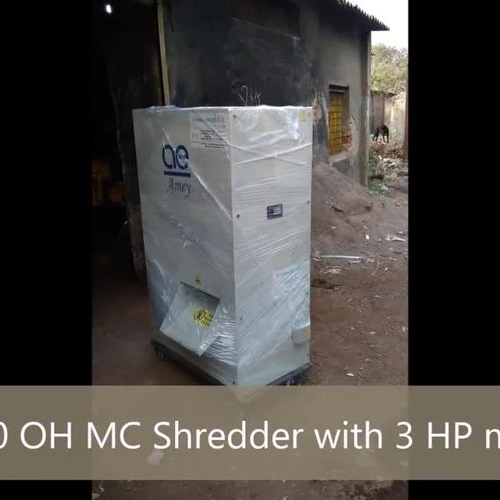 PS-300-OHMC Dual Shaft Waste Shredder Machine