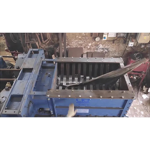 Metal Scrap Shredder Machine - Application: Industrial
