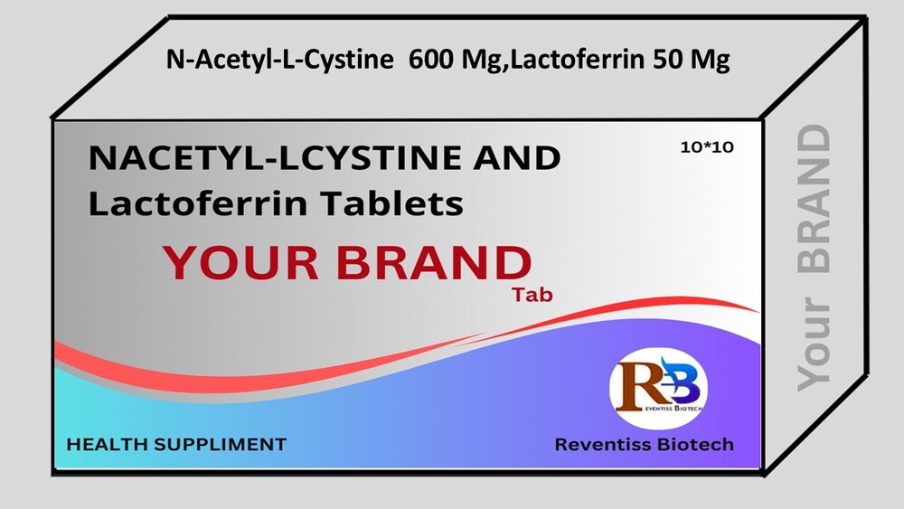 LACTOFERRIN, N-ACETYL-L-CYSTEINE