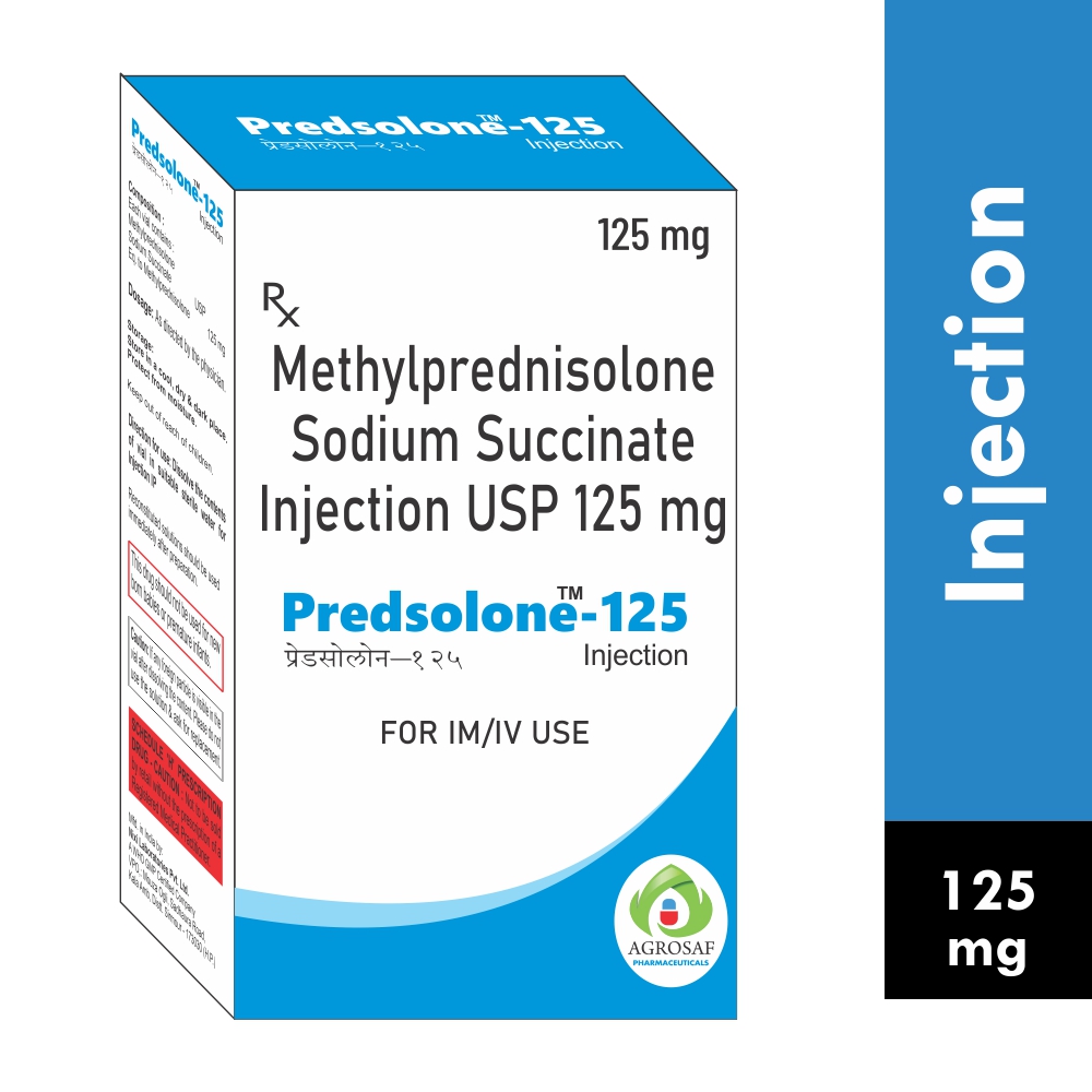 PREDSOLONE 125MG INJ