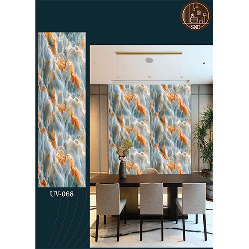 Uv-068 Acry Marble Sheet - Color: Multicolor