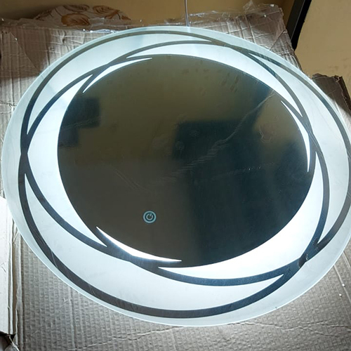Fancy Led Mirror - Shape: Round