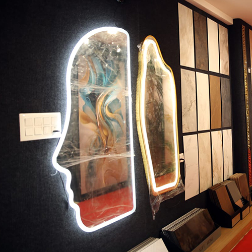 Customised Led Mirrors - Shape: Compact