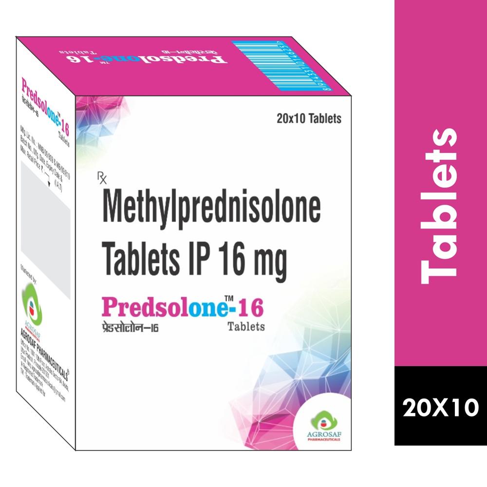 PREDSOLONE 16 TABLET -Methylprednisolone (16mg)