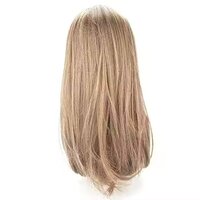 Blonde Color Straight Hair Front Lace Wig for Women
