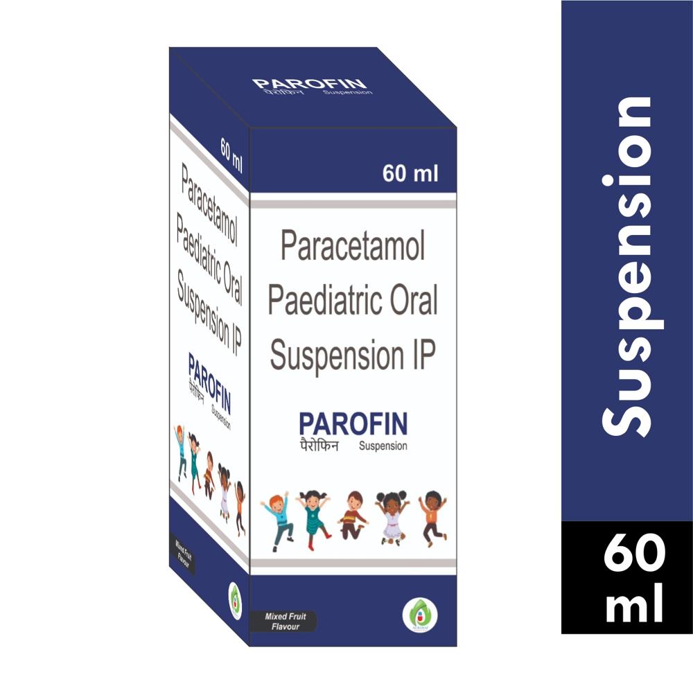 PAROFIN SYP - PARACETAMOL 250MG/5ML WITH MIXED FRUIT FLAVOR
