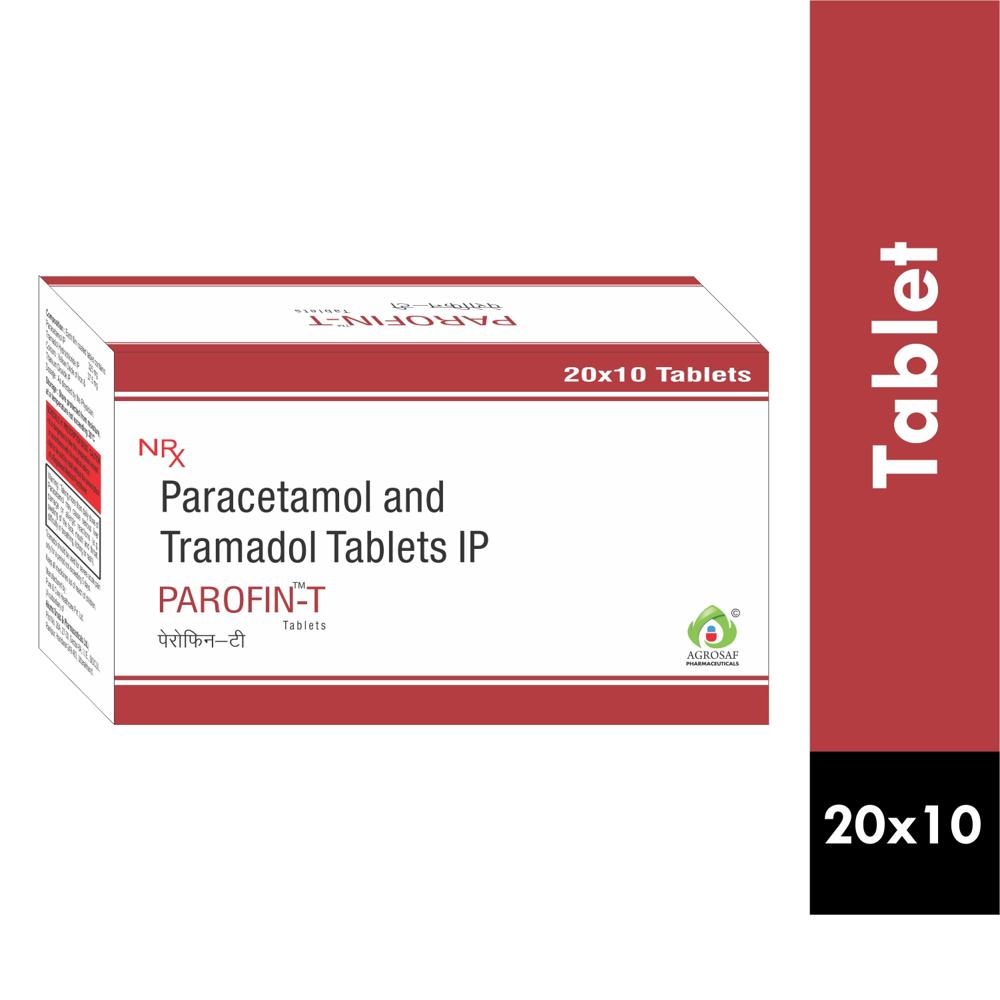 PAROFIN T TABLET - (ACETAMINOPHEN) (325mg) + Tramadol (37.5mg)