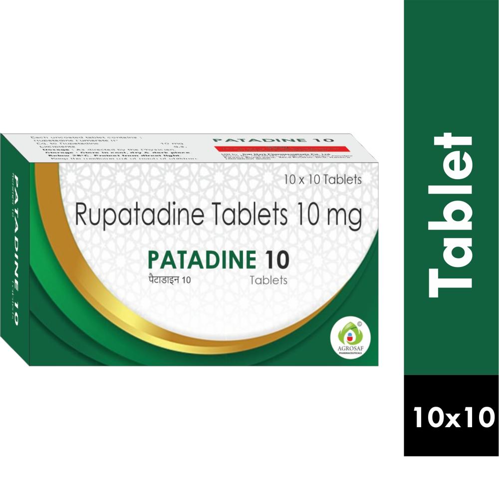 Patadine 10 Tablet - Drug Type: General Medicines