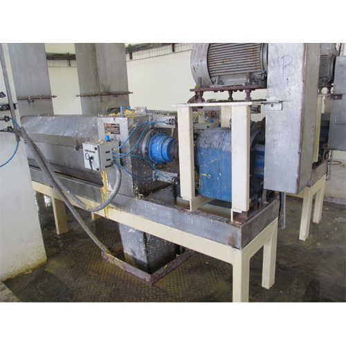 Germ Dewatering Screw Press - Color: Grey