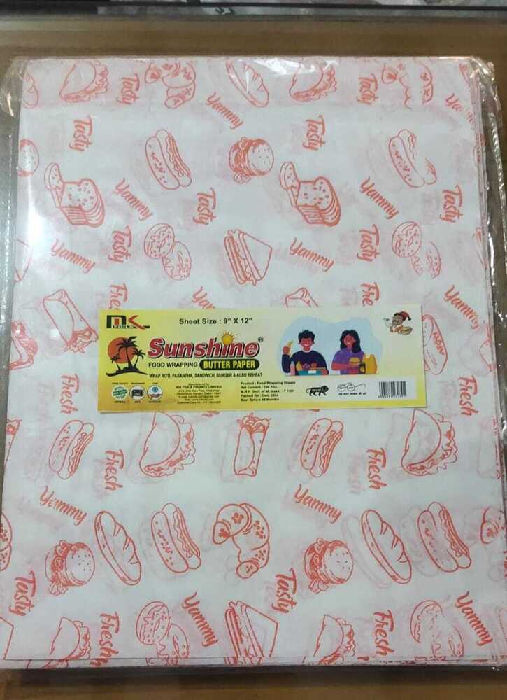 butter paper cutsheet