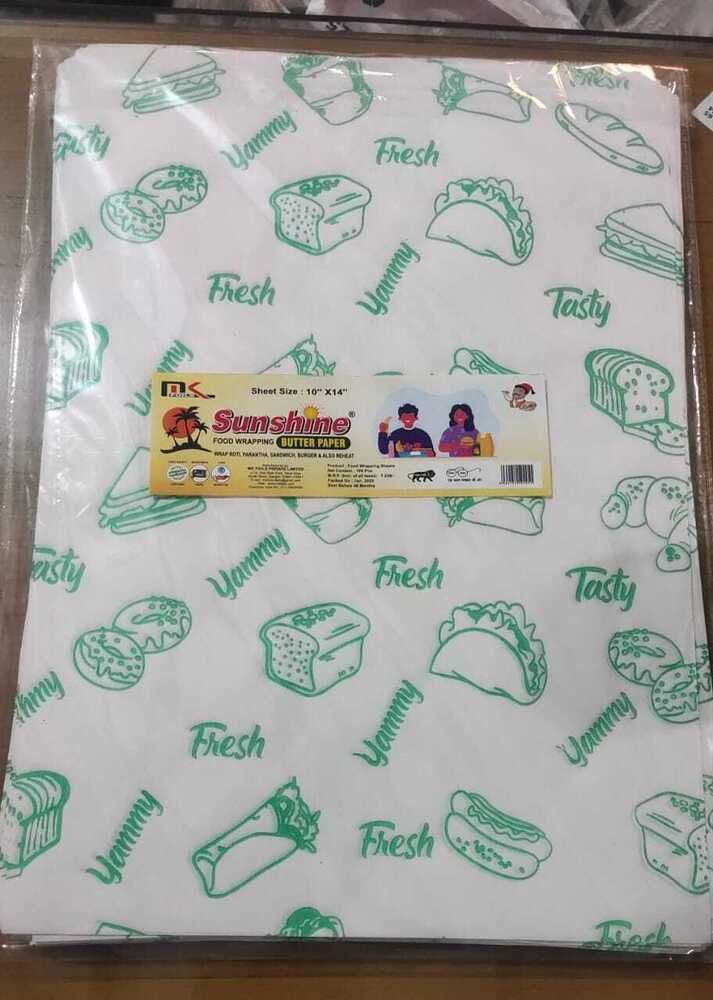 butter paper cutsheet