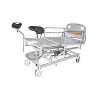 Om-577 Telescopic Adjustable Height  Obstetric Labour Table - Feature: Corrosion Resistance