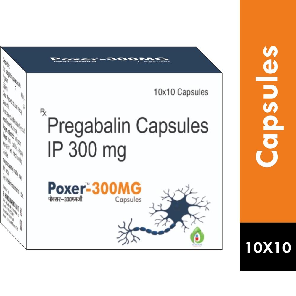 POXER 300MG CAPSULE - Pregabalin (300mg)
