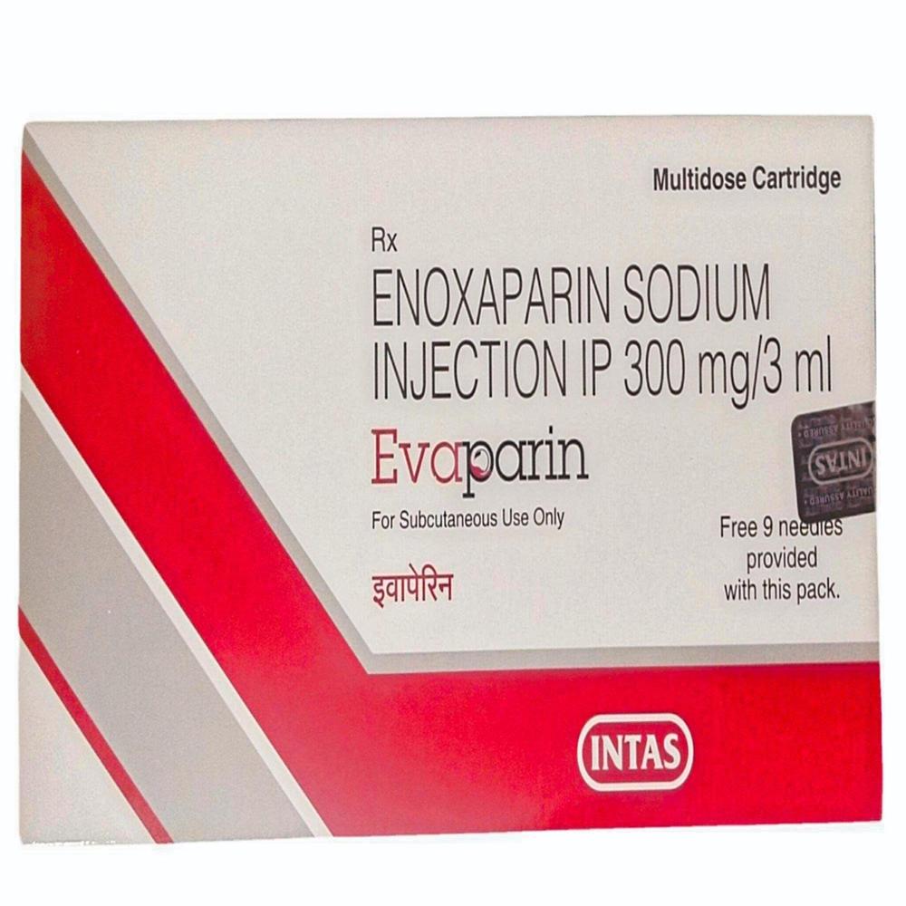 Evaparin Enoxaparin Injection 300mg - Shelf Life: 12 Months
