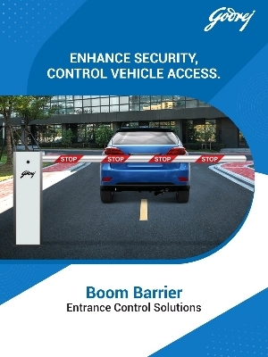 GODREJ Automatic Vehicle Entrance Control Boom Barrier Solution