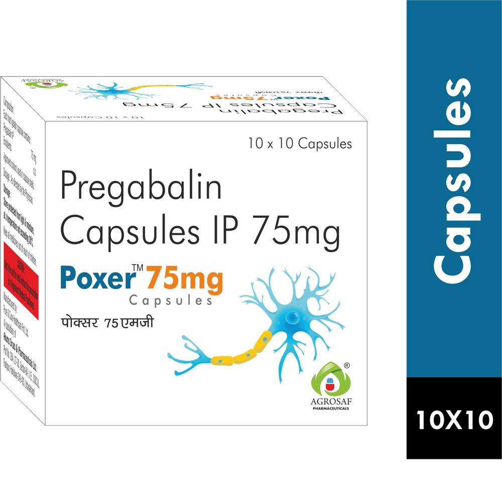 POXER 75MG CAPSULE - Pregabalin (75mg)