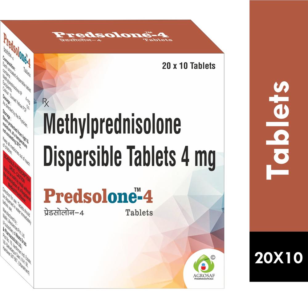 PREDSOLONE 4TABLET - Methylprednisolone (4mg)