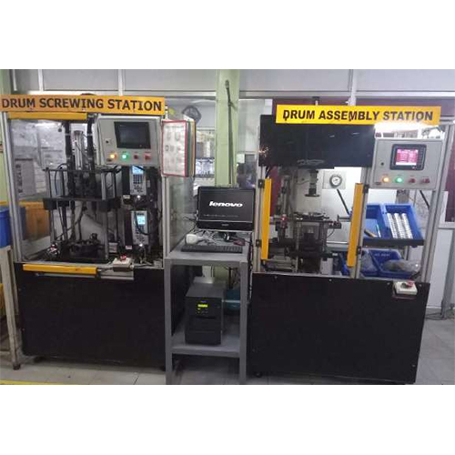 Drum Assembly Station - Color: Silver