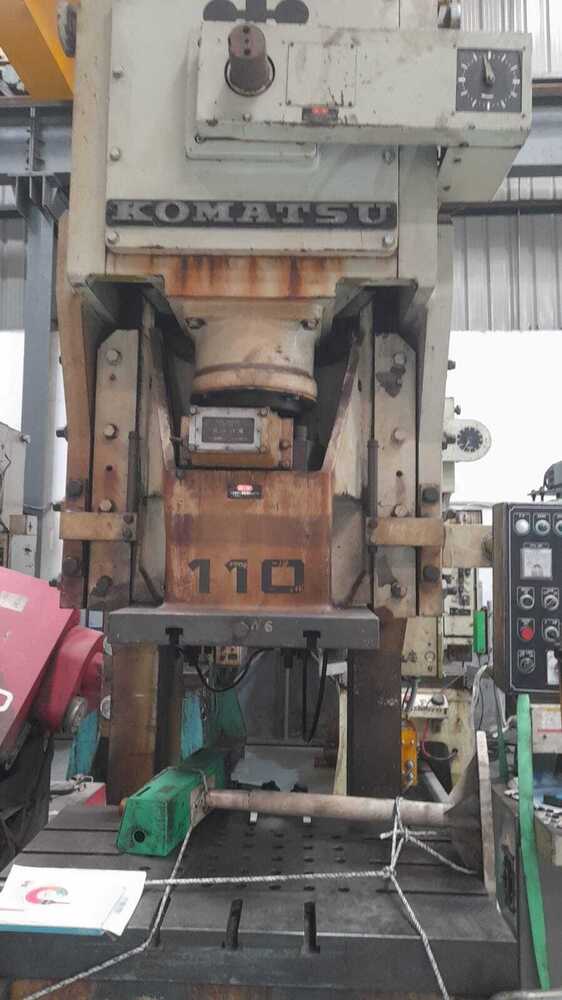 1630 KOMATSU C FRAME SINGLE CRANK PRESS
