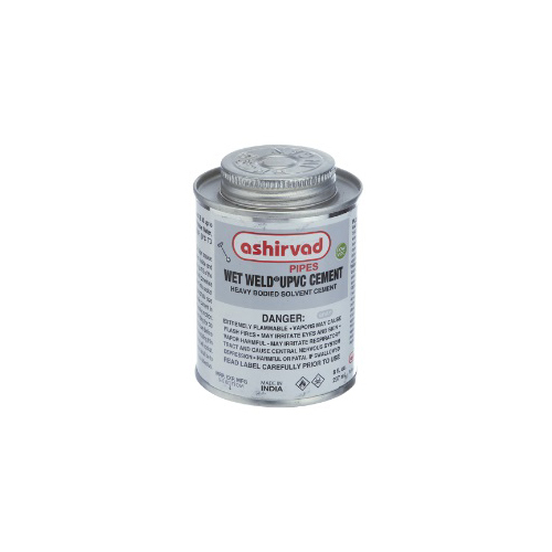 Adhesive Upvc Aqualife 2 Step Heavy Duty Grey Solvent Cement - Application: Plumbing