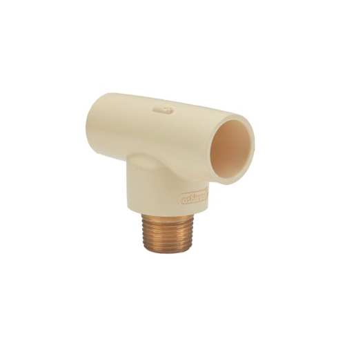 Cpvc Fitting Brass Tee - Color: White