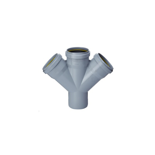 Swr Double Y Pushfit Fitting - Color: Grey