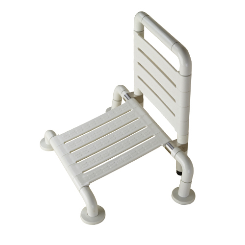 Cera Foldable Shower Chair - Color: Silver