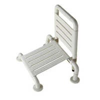 Cera Foldable Shower Chair - Color: Silver