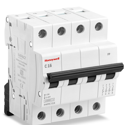 Honeywell IH4POC016-C Curve Four Pole MCB