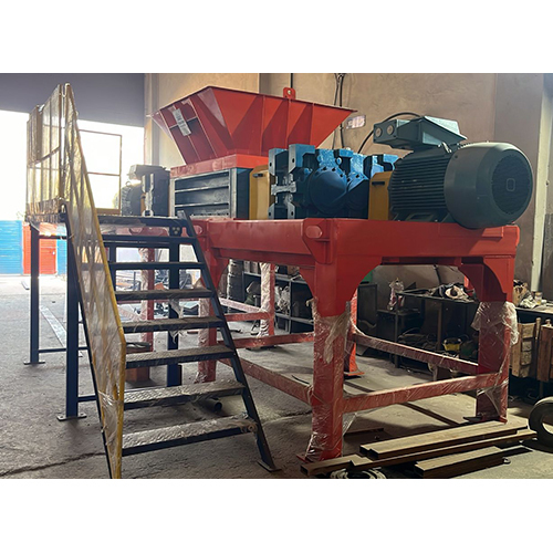 Twin Shaft Shredder Machine - Application: Industrial