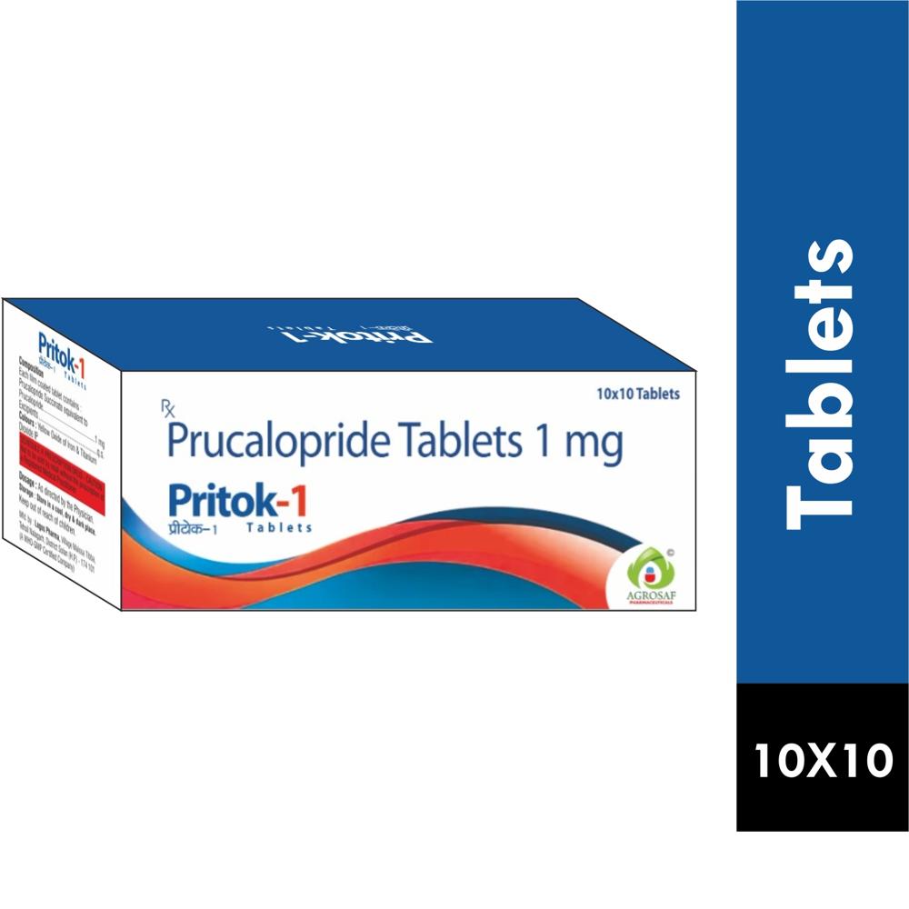 PRITOK-1 TABLET -Each Film Coated Tablet Contains : Prucalopride Succinate Equivalent To Prucalopride 1 Mg , Excipients Q.s.