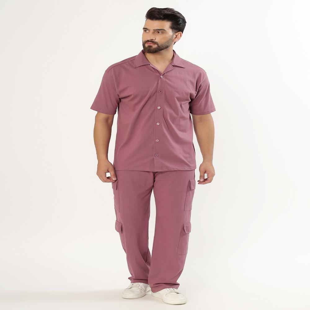  Men Code Set shirt with Cargo pajyama 