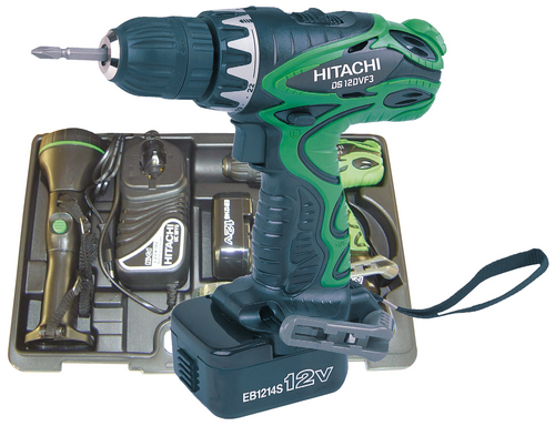 ग्रीन कॉर्डलेस ड्राइवर ड्रिल Ds12Dvf3