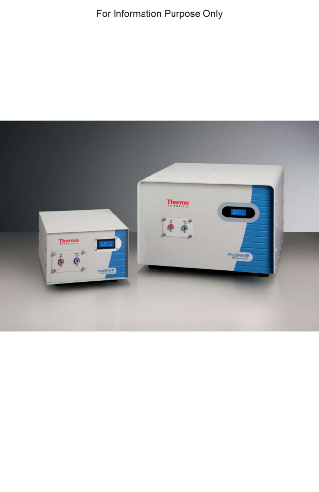 Thermo Fisher PicoSpin 80 Series II NMR Spectrometer