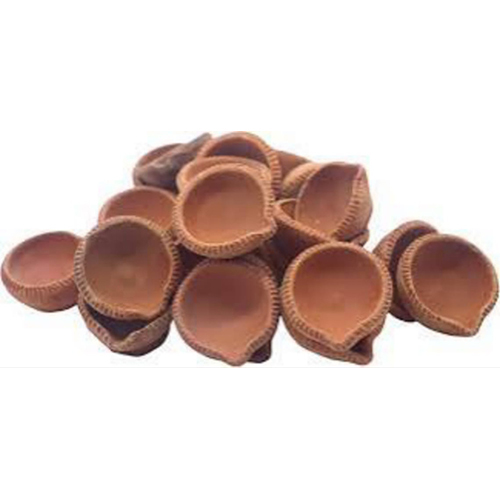 Plain Diya - Color: Brown