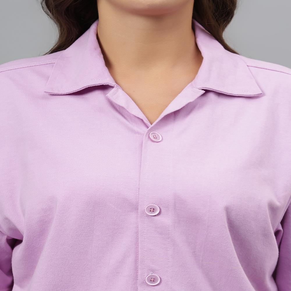 Women  Code Set shirt with Cargo pajyama