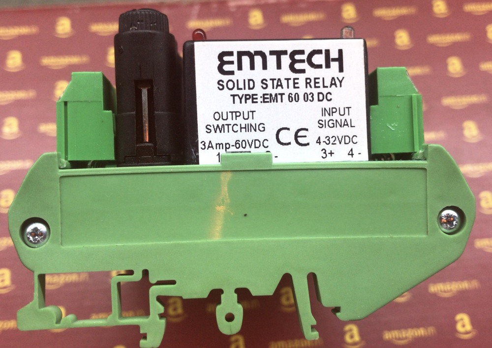 Solid State Relay - Black Finish | 1 Year Warranty, Ideal For Industrial Applications