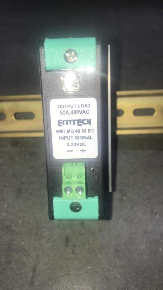 Solid State Relay - Black Finish | 1 Year Warranty, Ideal For Industrial Applications