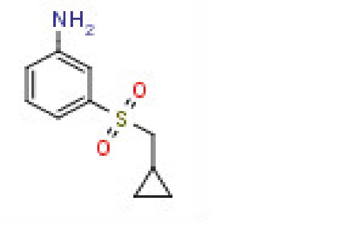 3-(Cyclopropylmethanesulfonyl) aniline