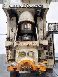1605 KOMATSU C FRAME SINGLE CRANK PRESS