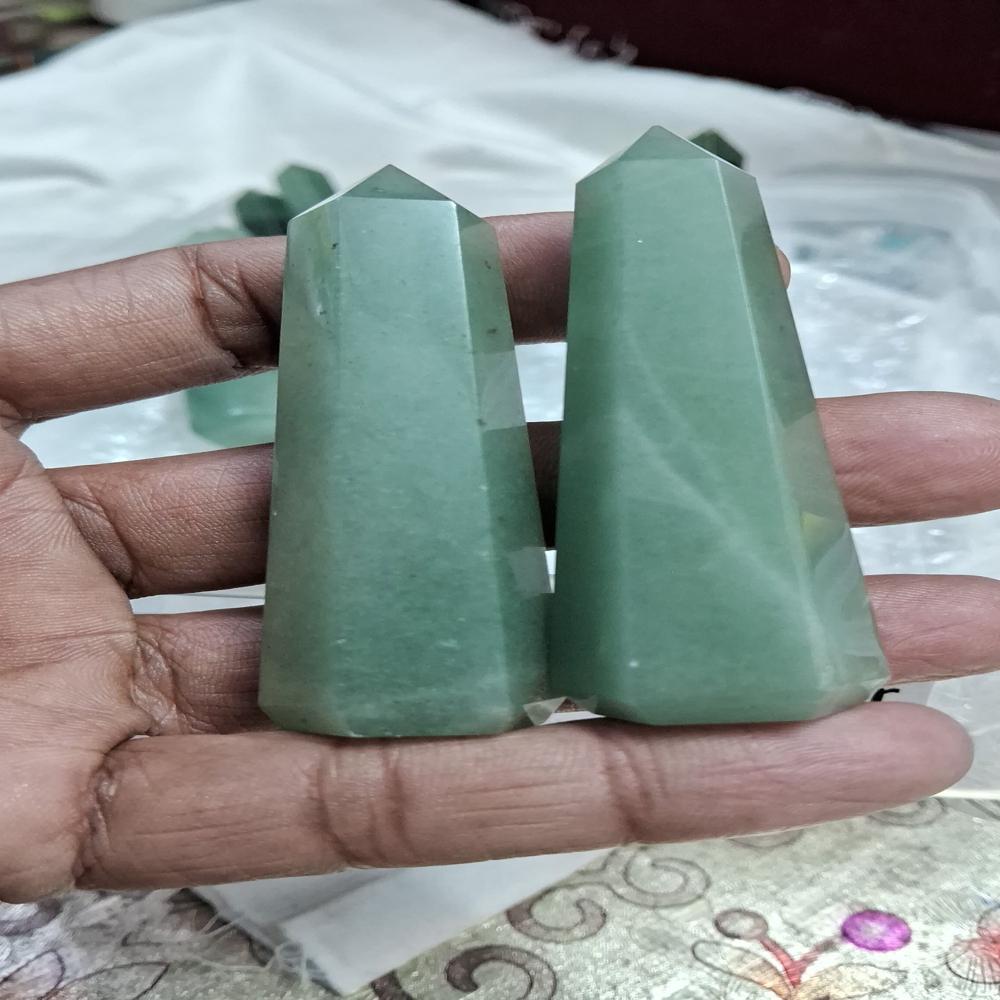 Green Aventurine Tower crystal tower