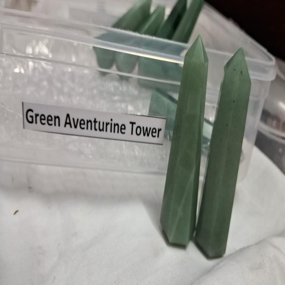 Green Aventurine Tower crystal tower