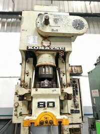 1606 KOMATSU C FRAME SINGLE CRANK PRESS