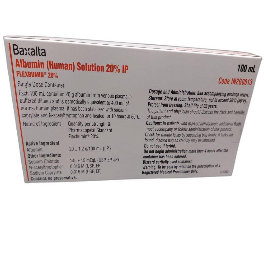 Flexbumin  Infusion Albumin 20% 
