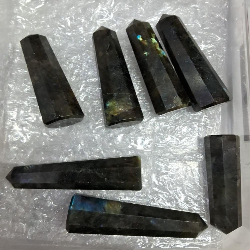 Labradorite crystal  Tower