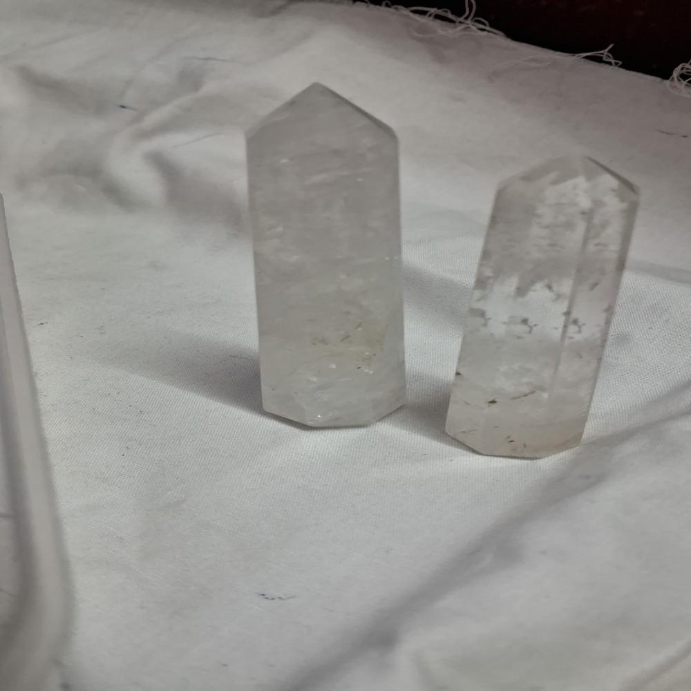 Clear quartz Tower sphatik tower