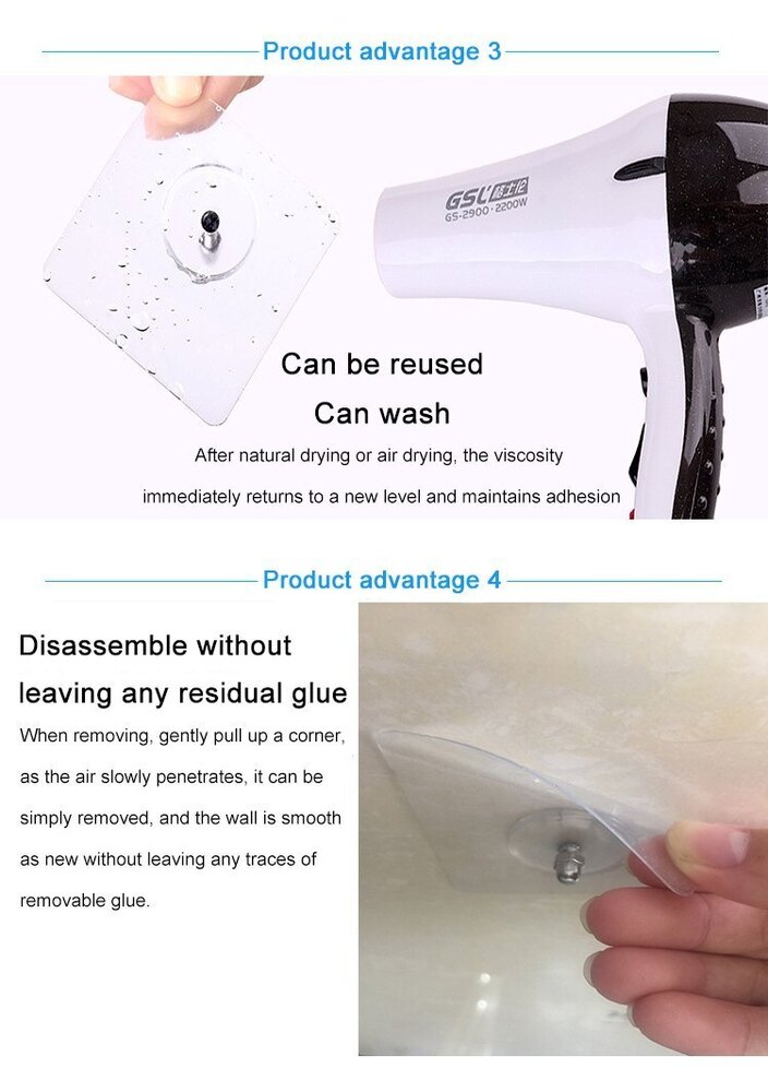 Nail Free Wall Screw Hook