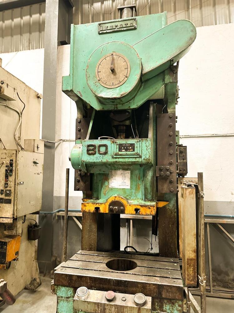 1607 Okamoto C Frame Single Crank Press - Application: Industrial